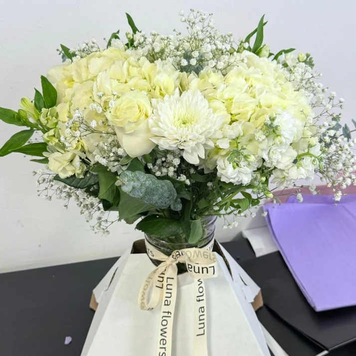 Sympathy Arrangement in a Vase